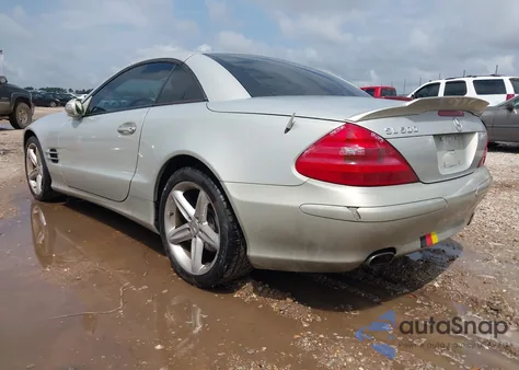 2003 Mercedes-Benz Sl 500 from USA, damaged, VIN WDBSK75F33F009204